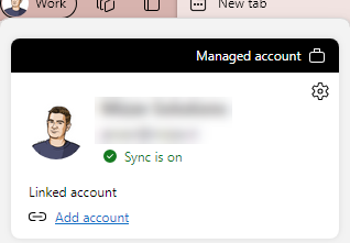 Edge profile sync not working